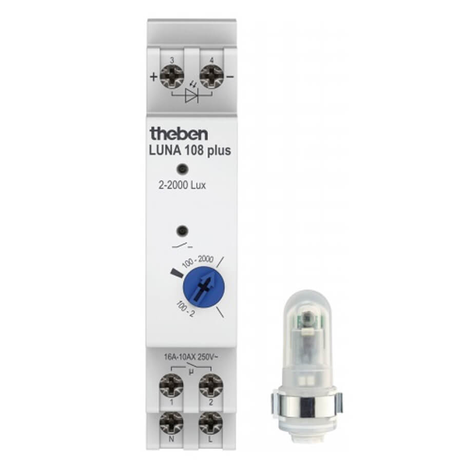 Công tắc cảm biến ánh sáng analog THEBEN LUNA 108 plus AL